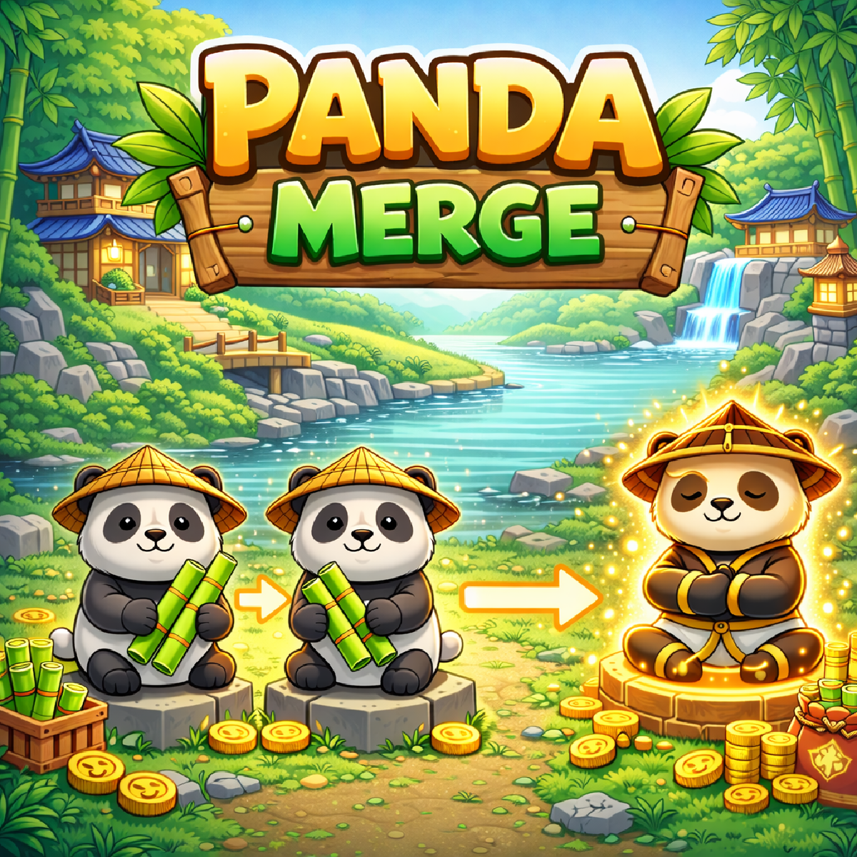 Panda Merge graphic