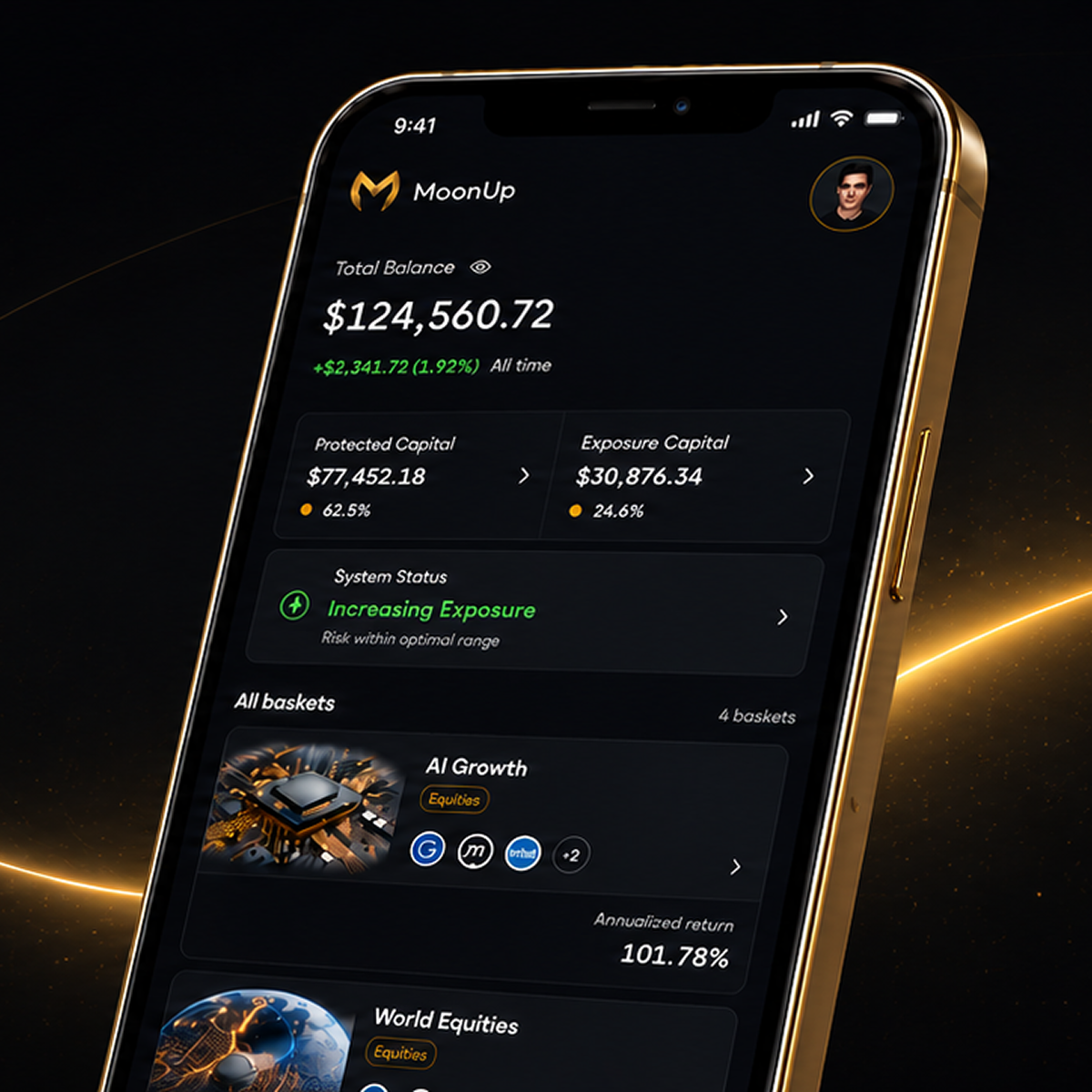 MoonUp graphic