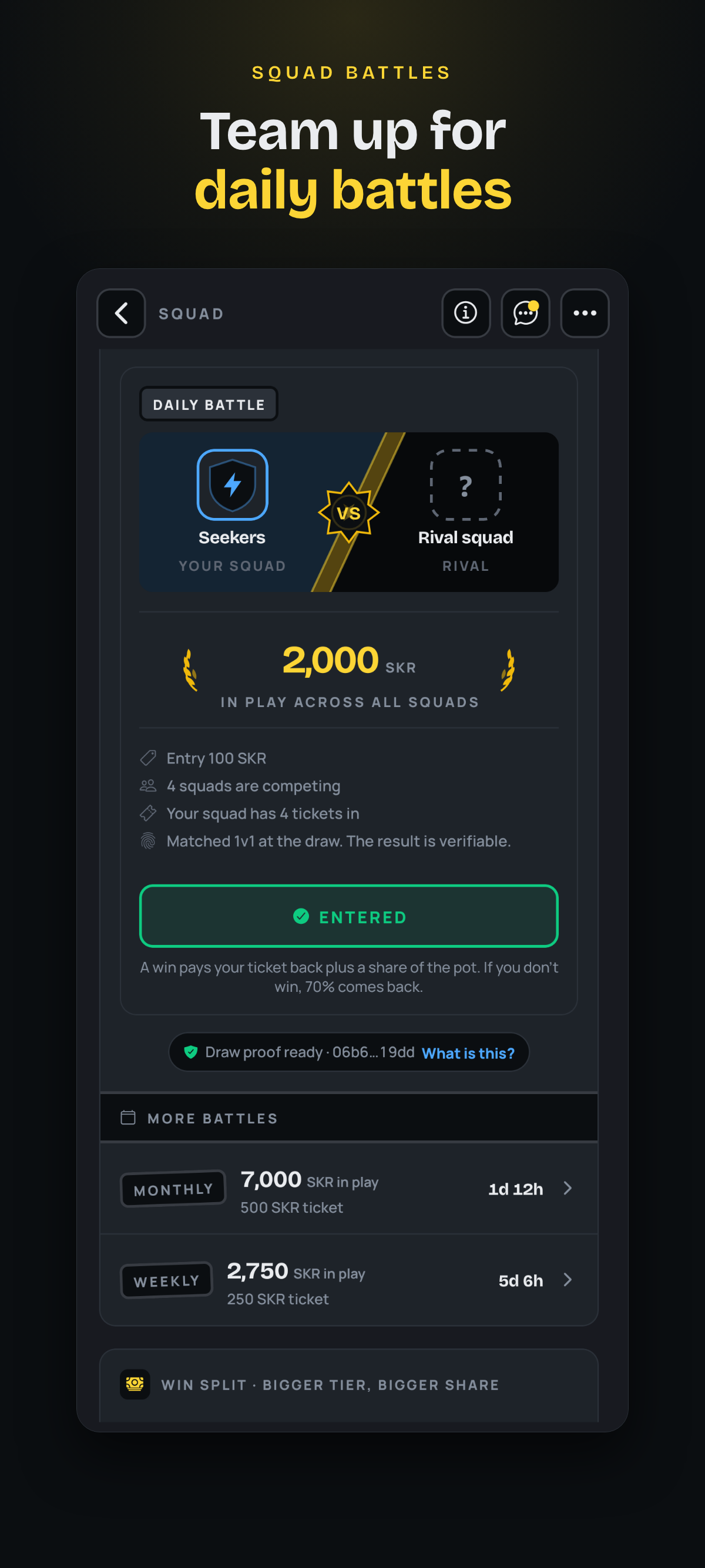 Chainshorts screenshot 4