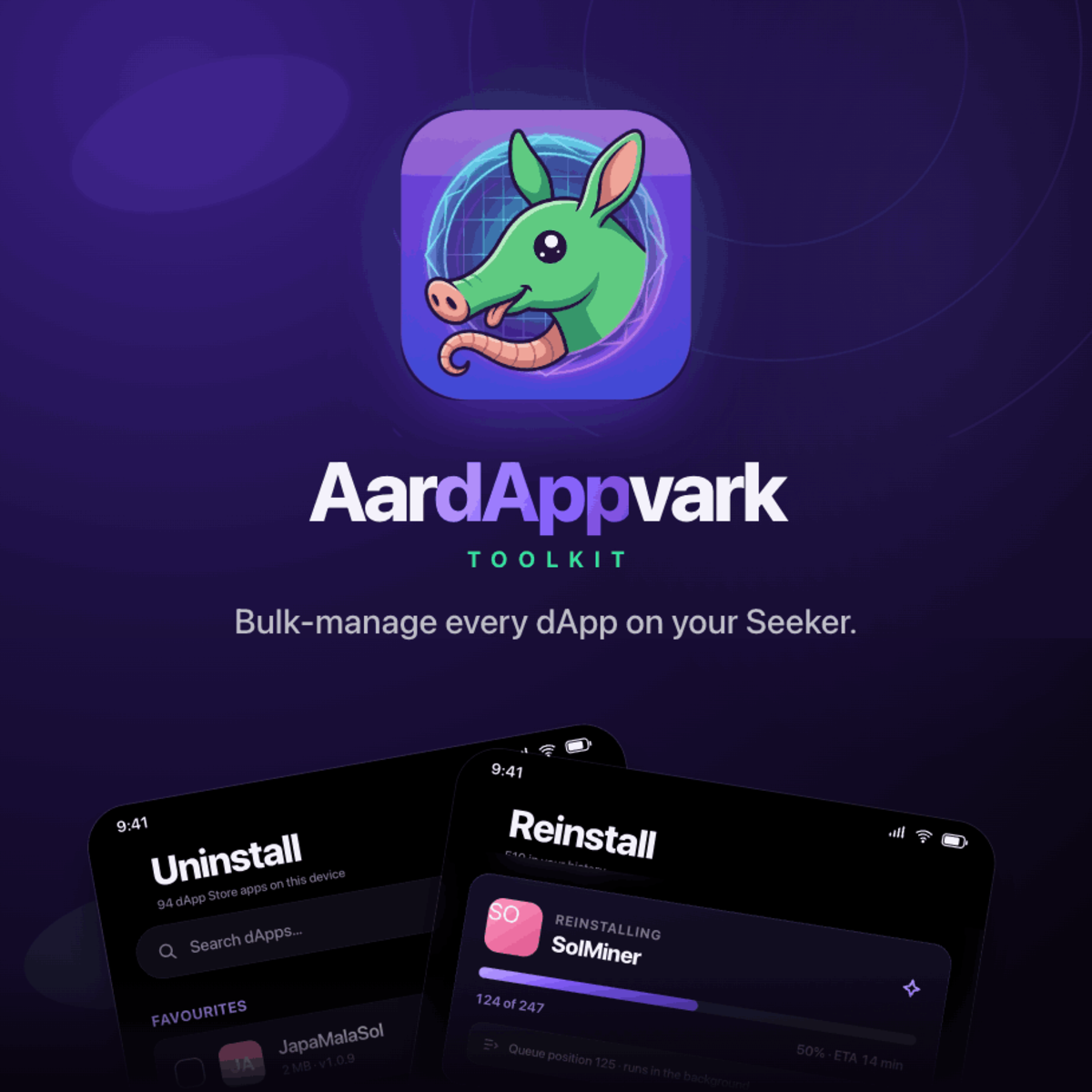 AardAppvark Toolkit graphic