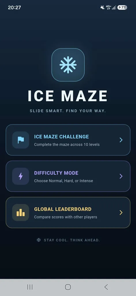 Ice Maze screenshot 1