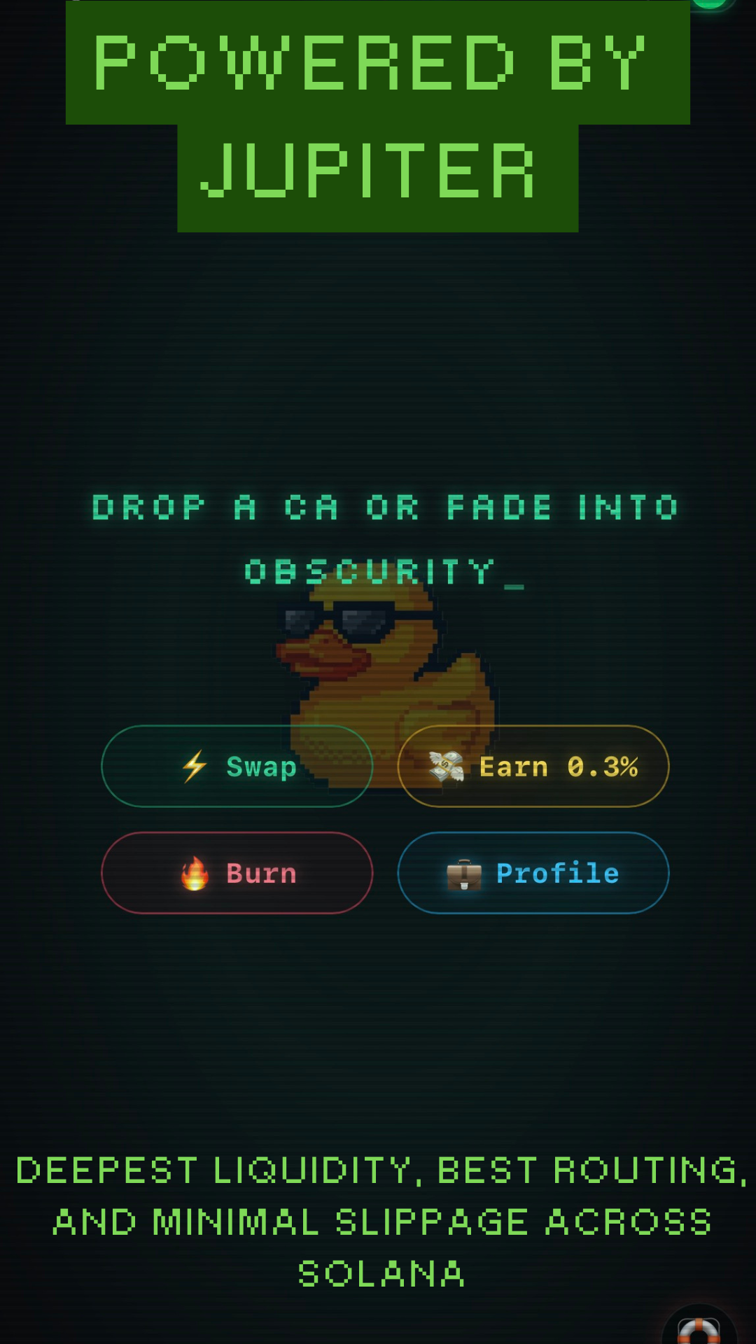 TinySwap screenshot 2