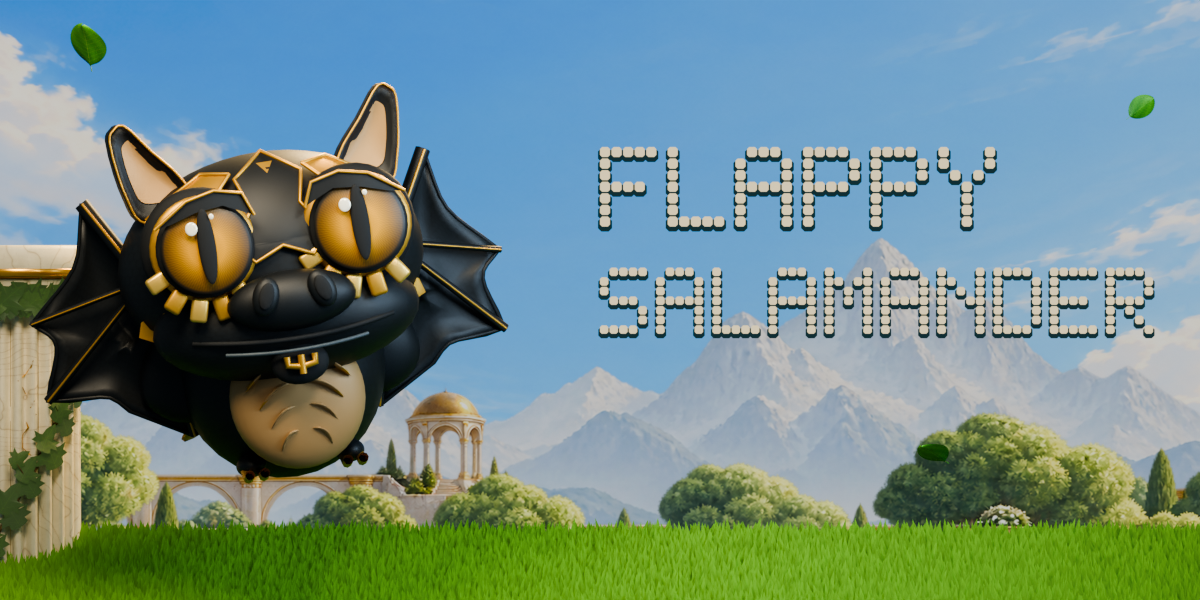 FLAPPY SALAMANDER graphic
