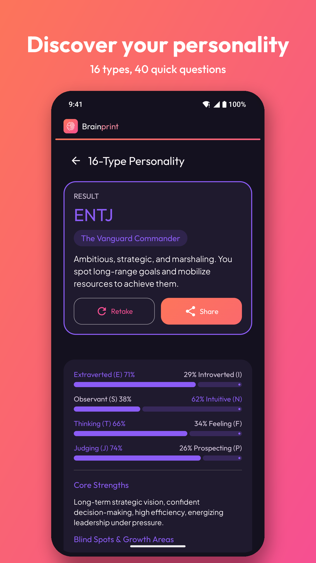 Brainprint: IQ Test screenshot 3