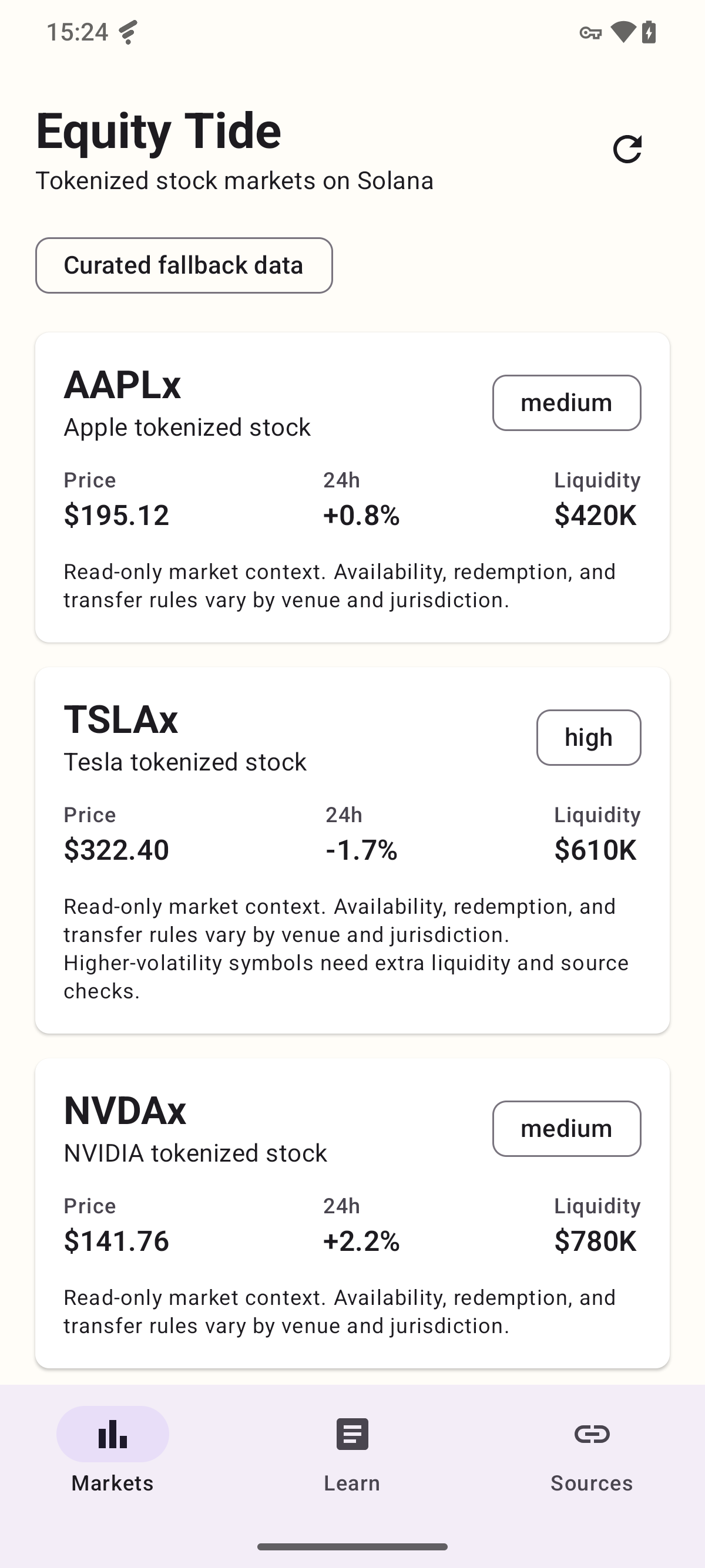 Equity Tide screenshot 1