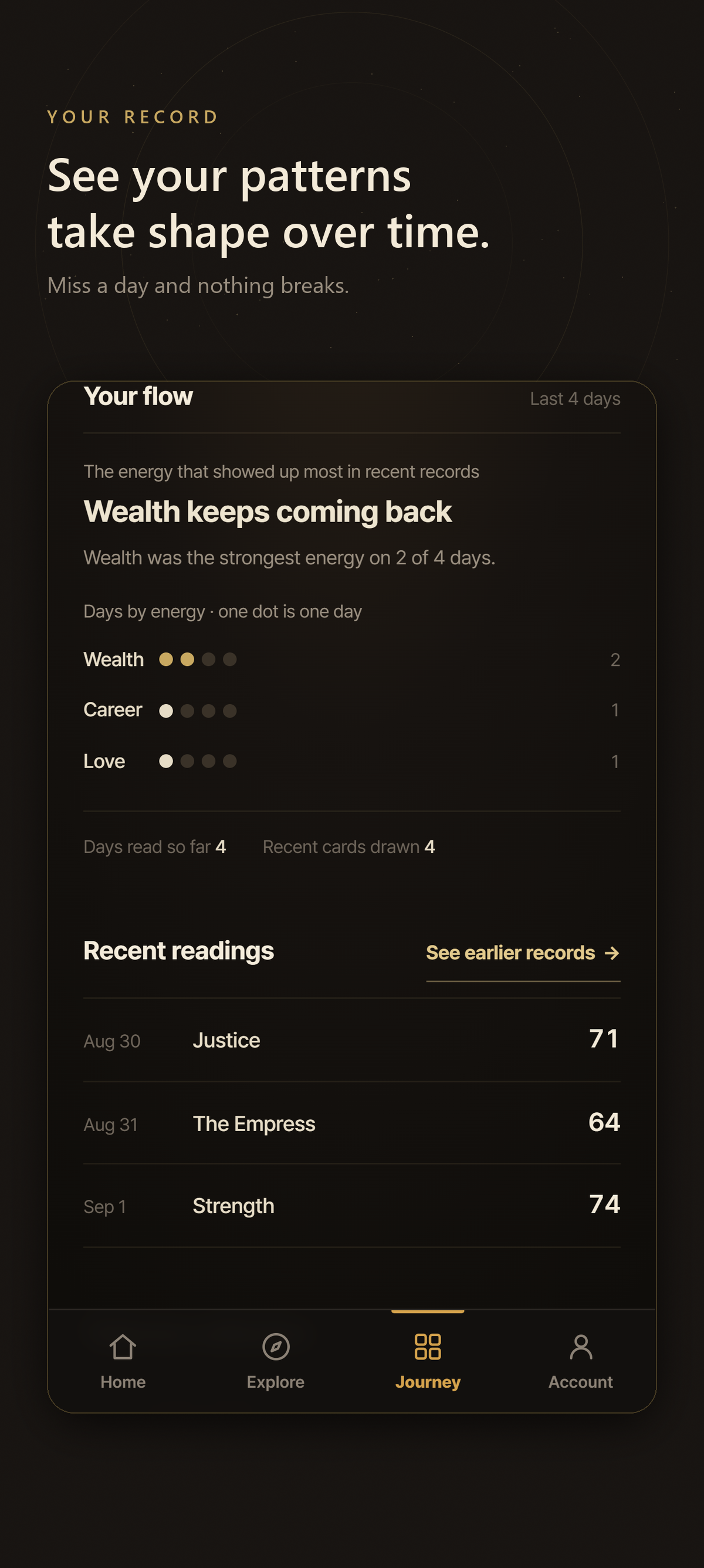 Saza: K-Saju & Fortune screenshot 5