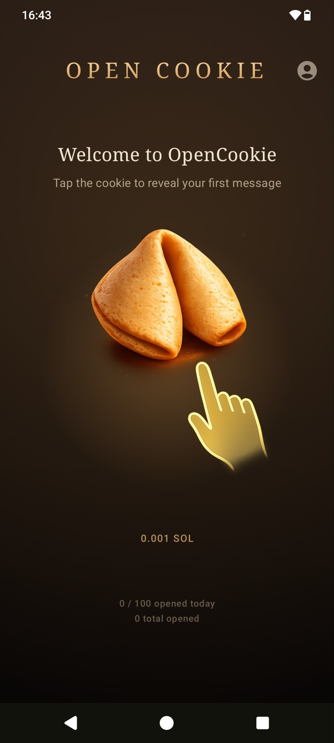 Open Cookie screenshot 2