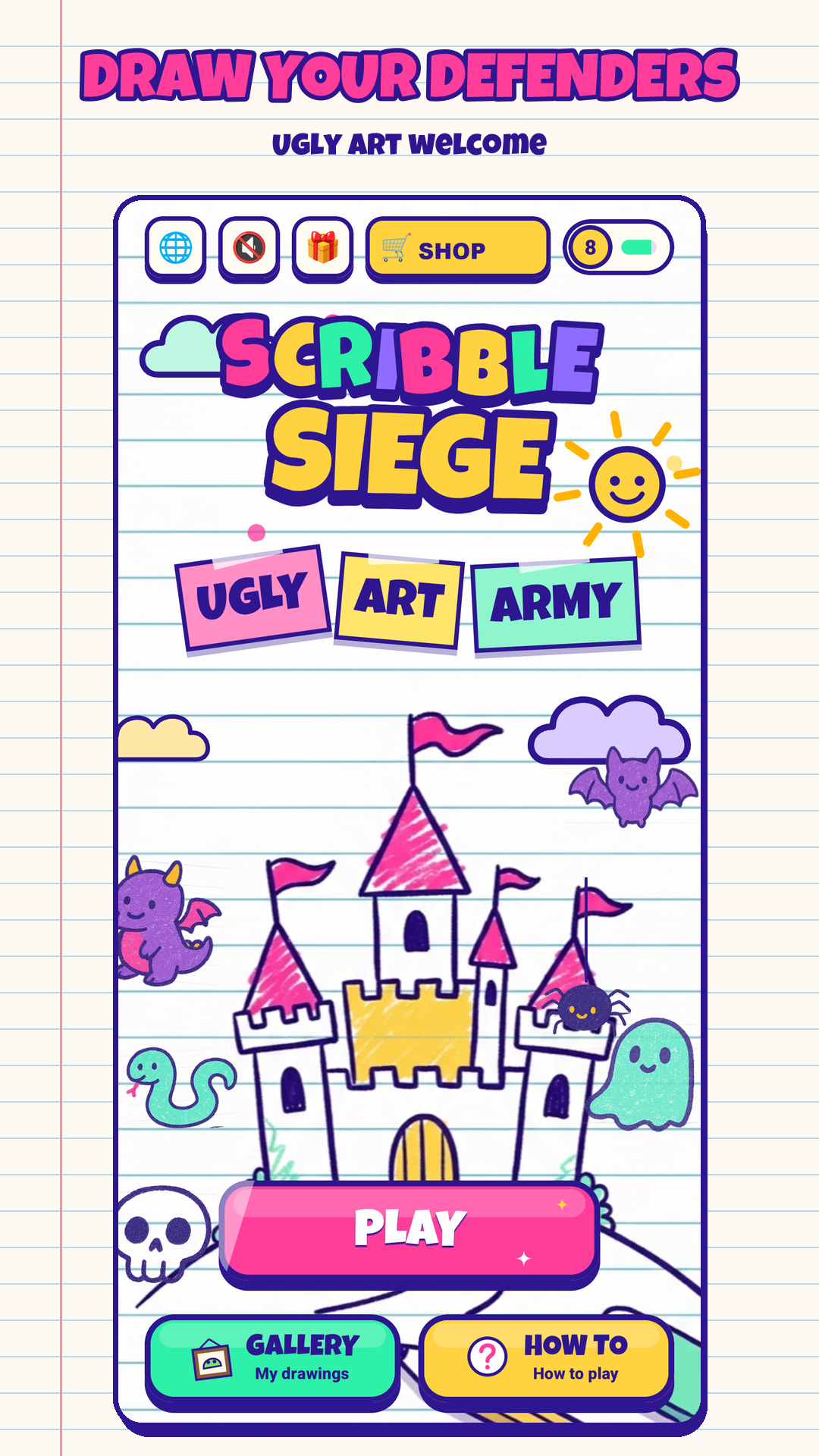Scribble Siege screenshot 1