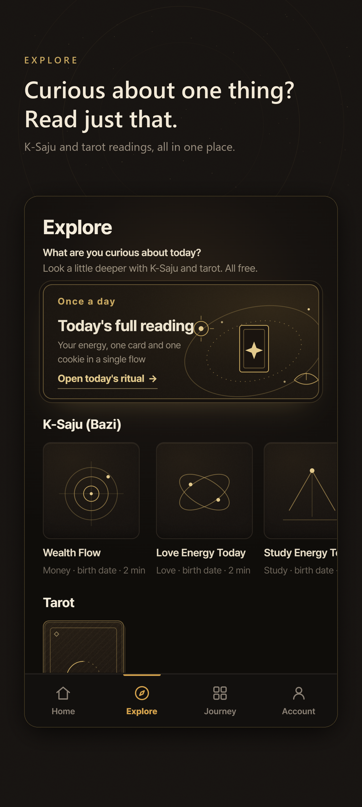 Saza: K-Saju & Fortune screenshot 4