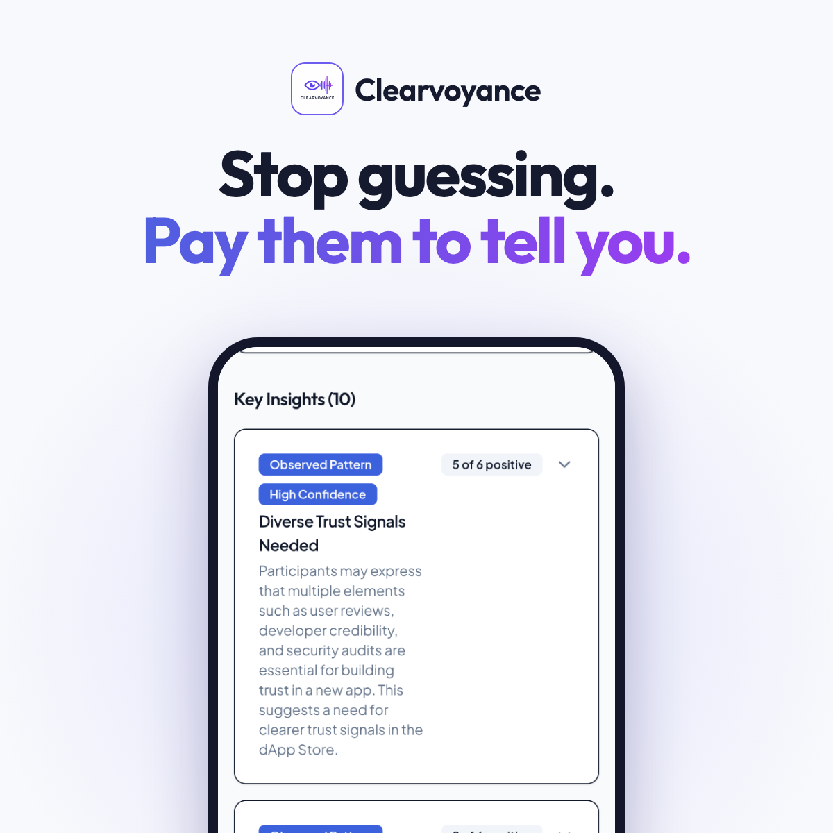 Clearvoyance graphic