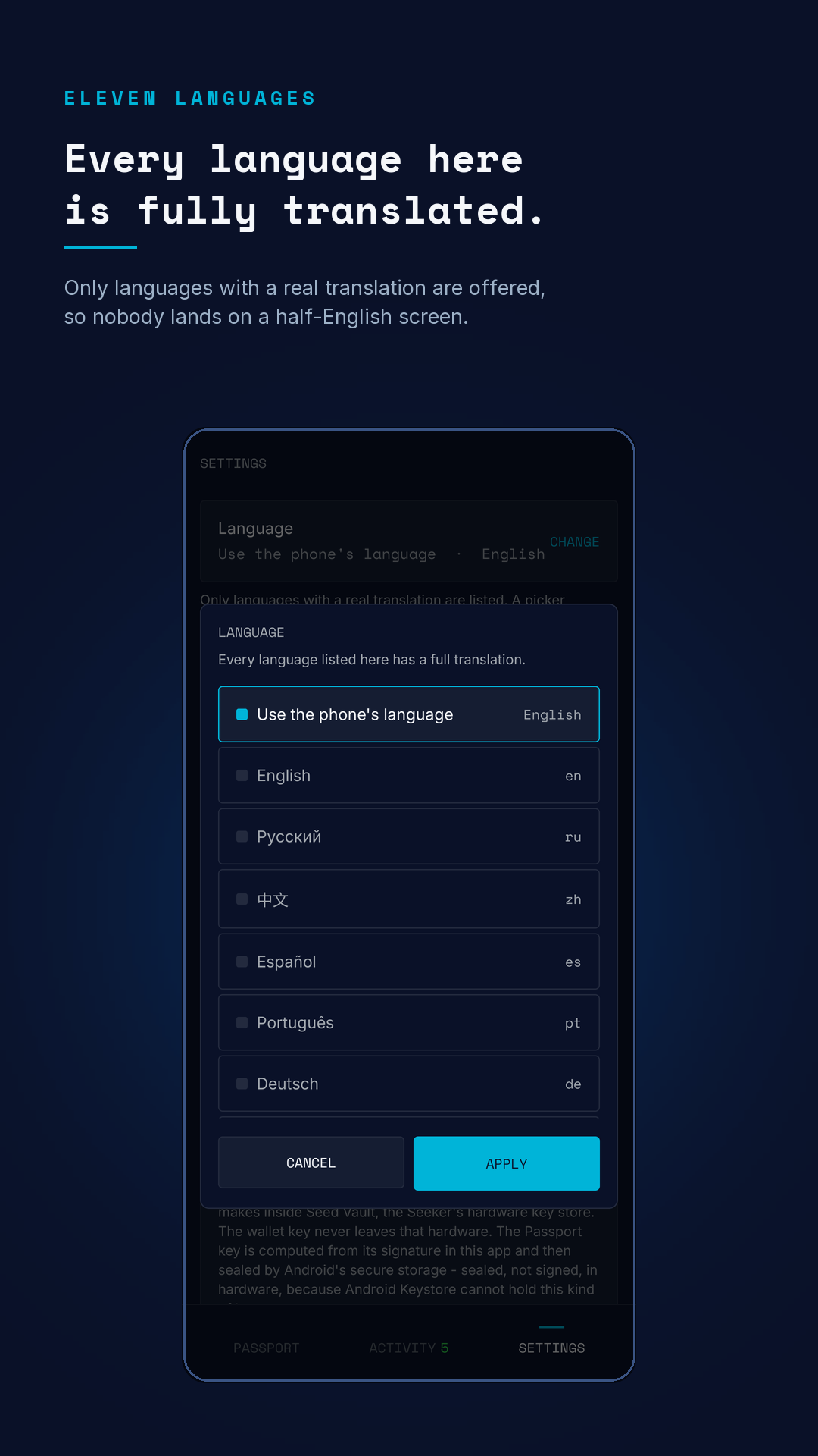 FLOP Passport screenshot 6