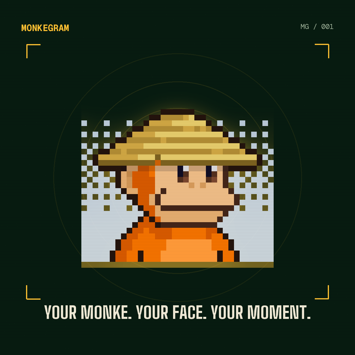 MonkeGram graphic