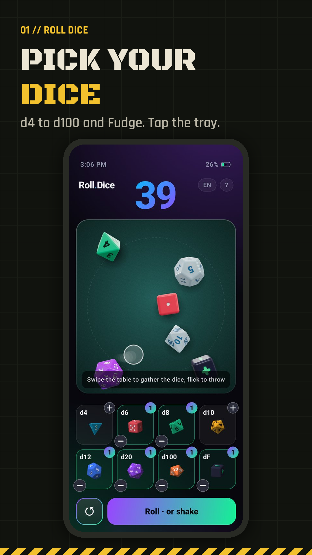 Roll Dice screenshot 1