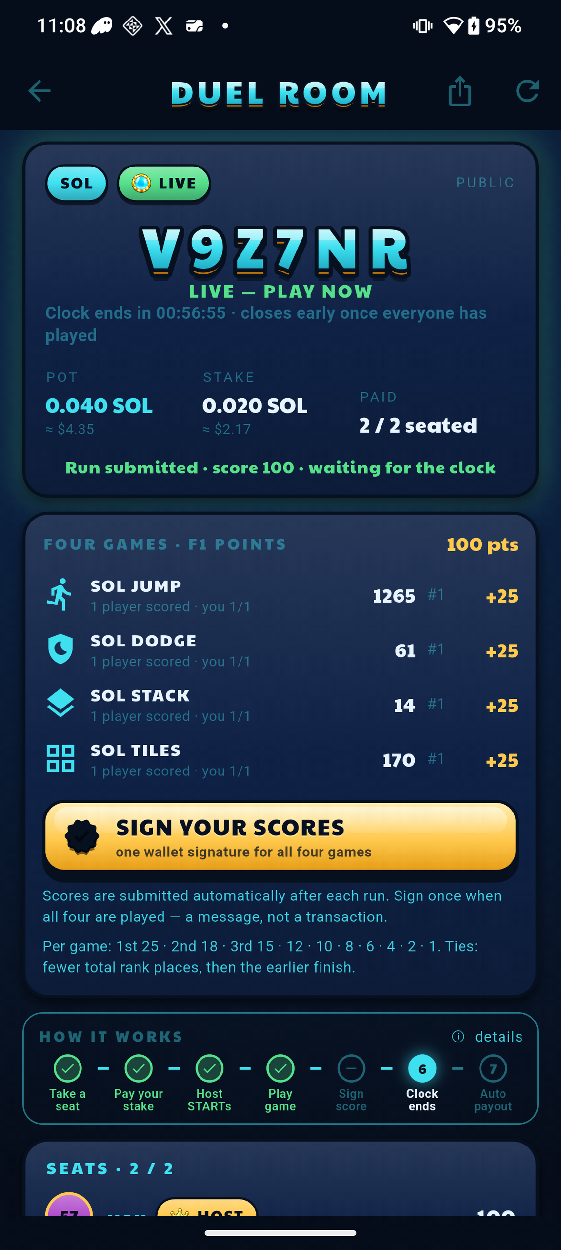 Sol EXathlon screenshot 5