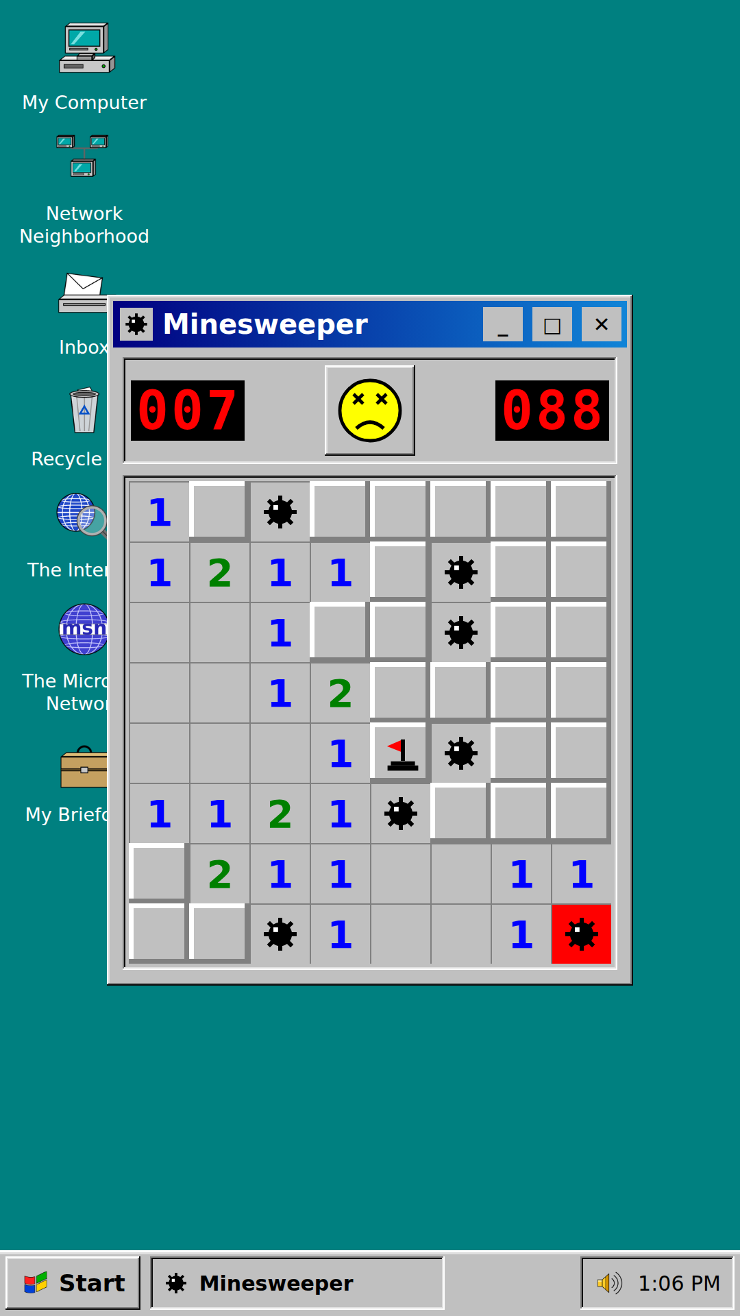 Minesweeper 95 screenshot 4