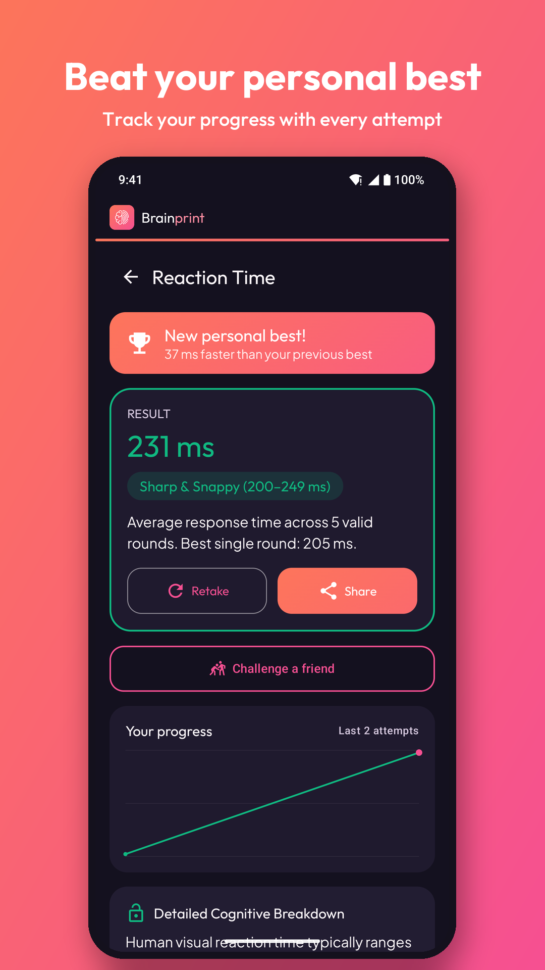 Brainprint: IQ Test screenshot 2