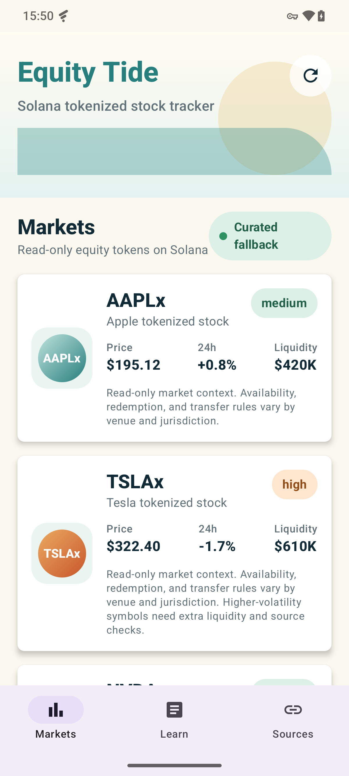 Equity Tide screenshot 2