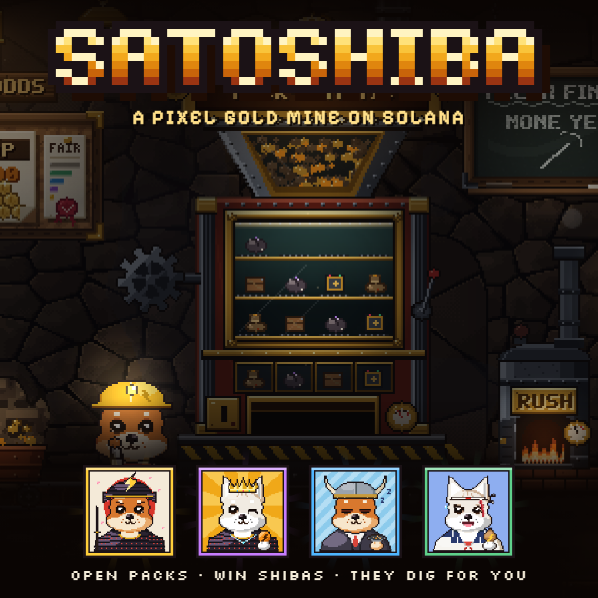 Satoshiba Mine graphic