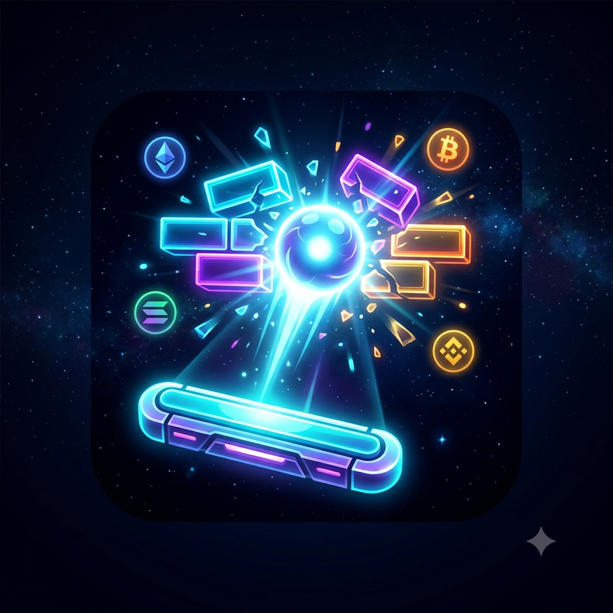 crypto bricks icon