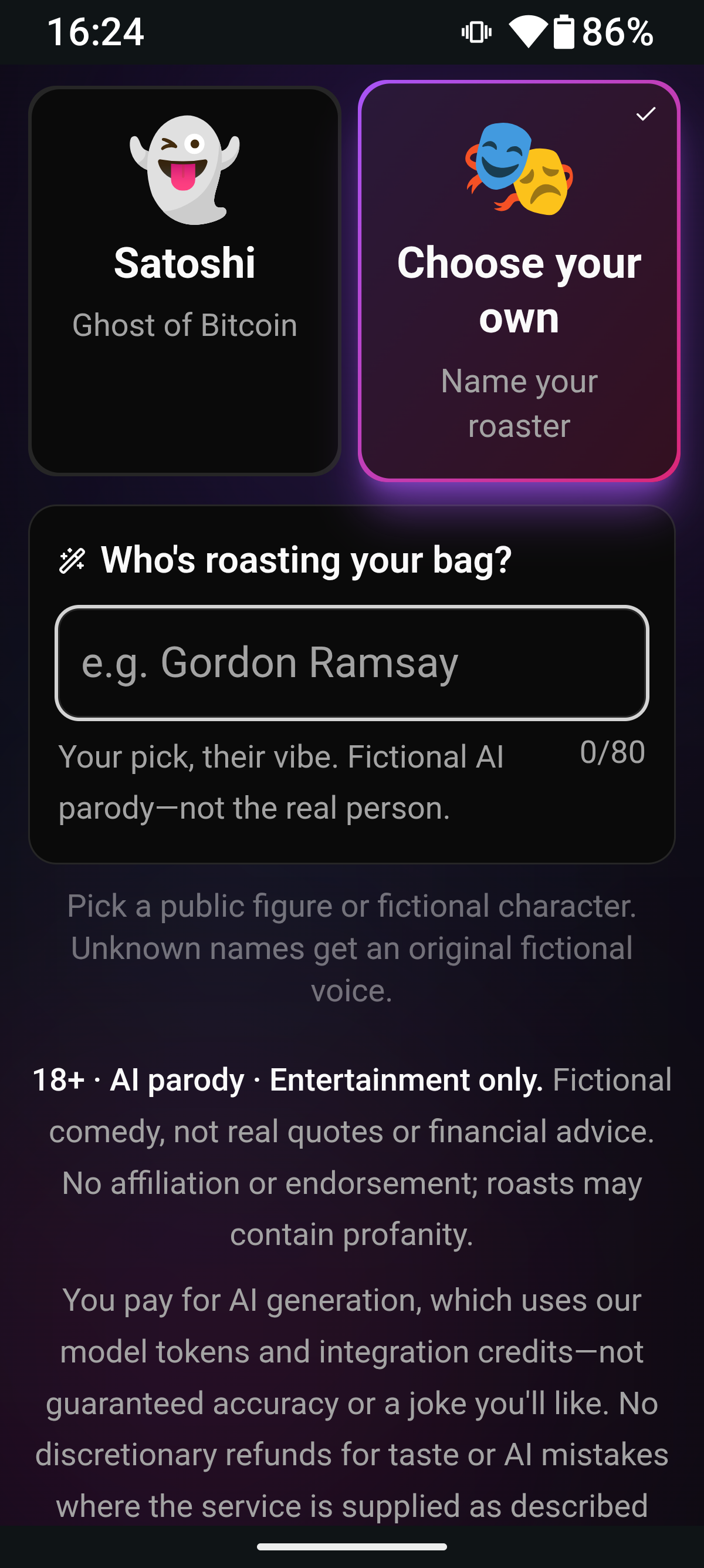 Roast my bag screenshot 4