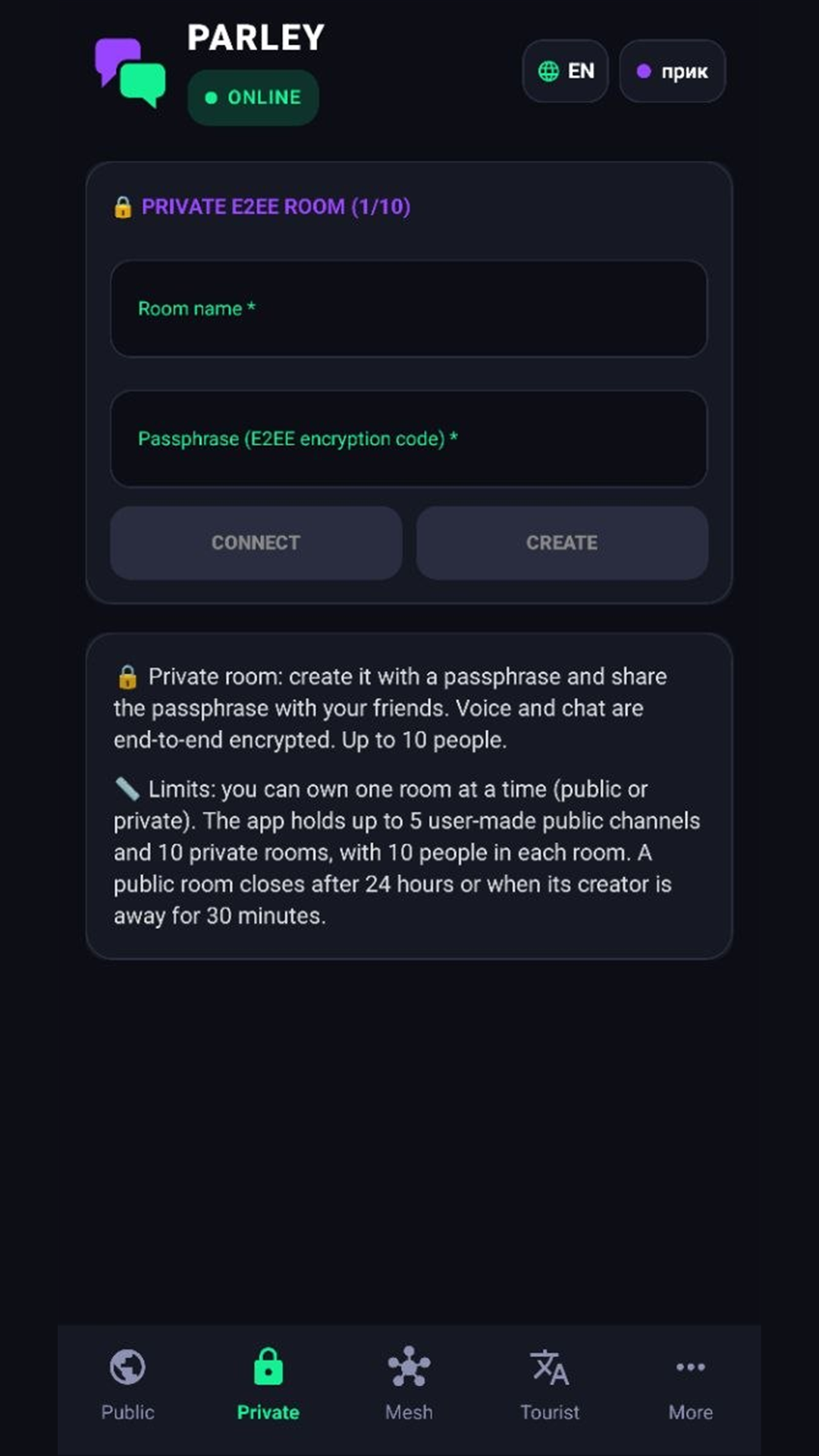 Parley screenshot 4