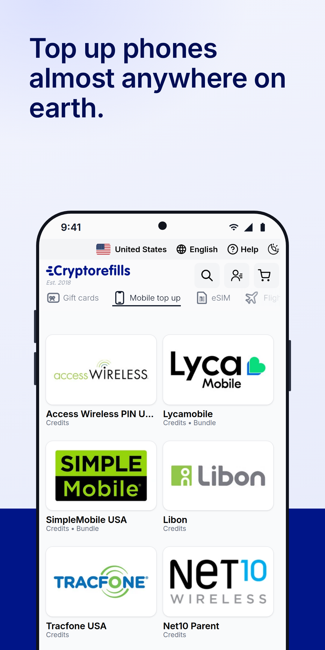 Cryptorefills screenshot 4