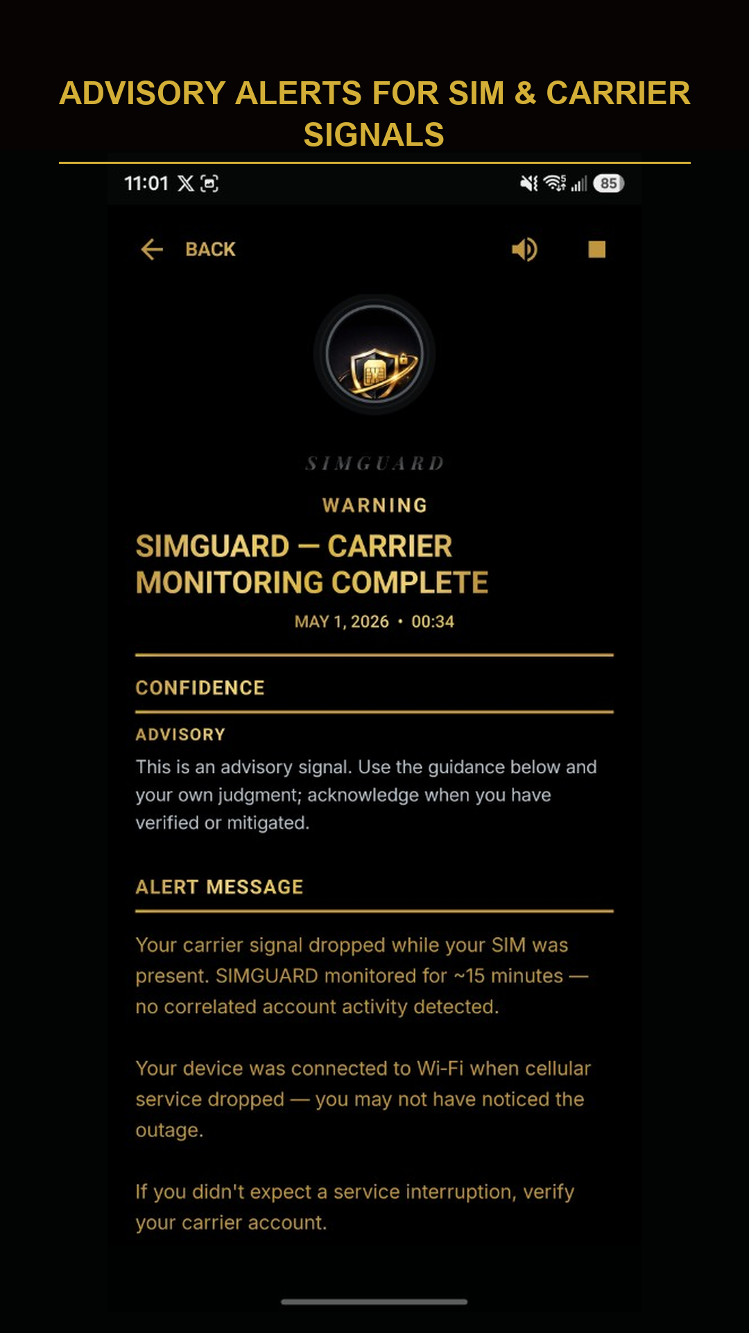 SIMGUARD screenshot 4