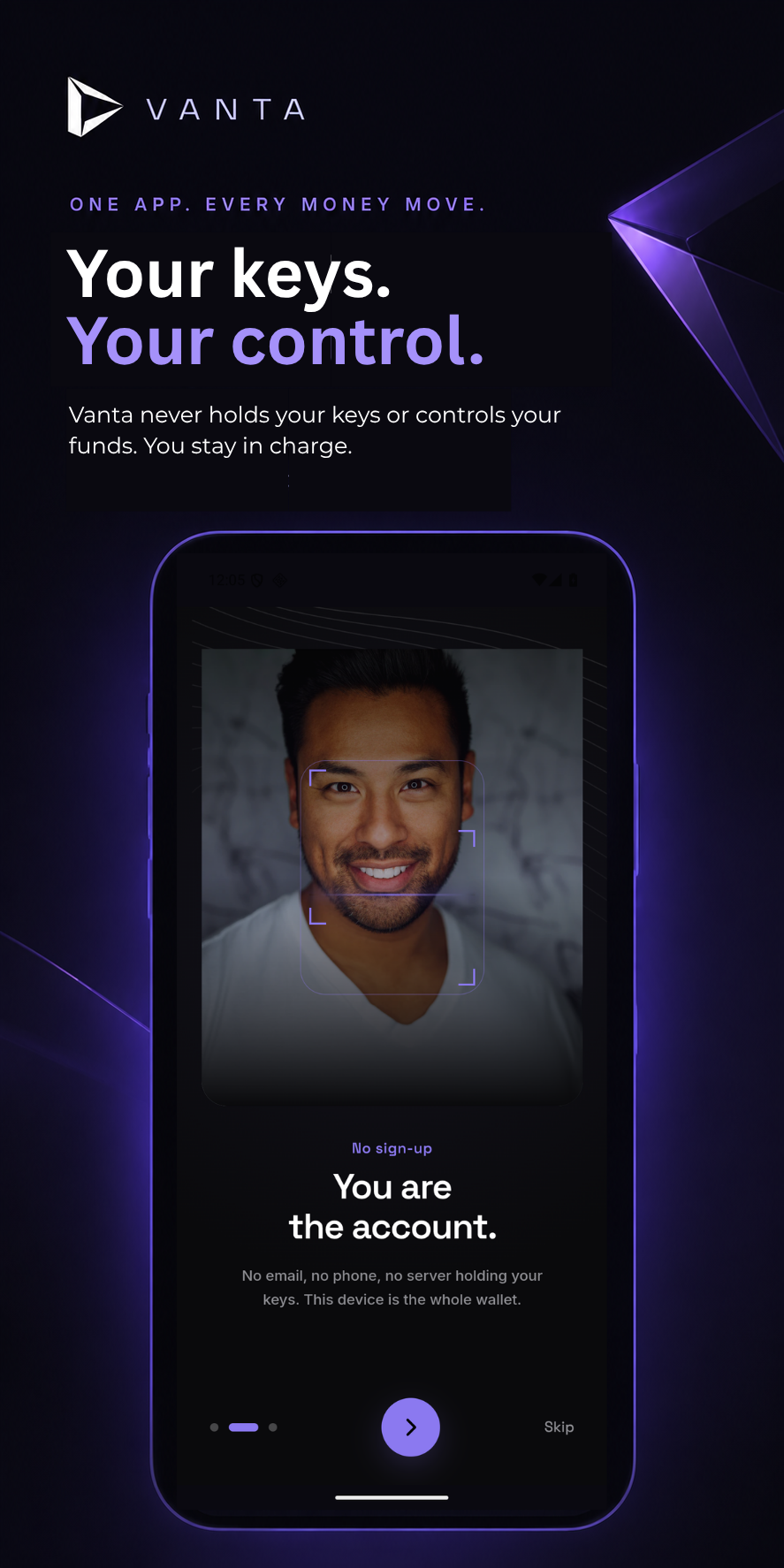 Vanta Mobile Wallet screenshot 2