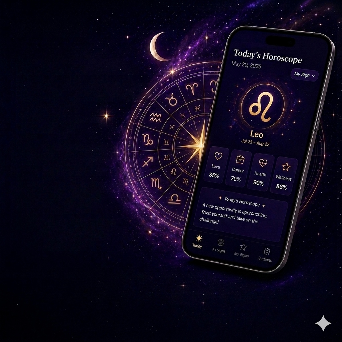 Daily Horoscope graphic