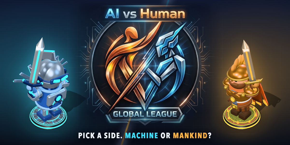 AI vs Human graphic