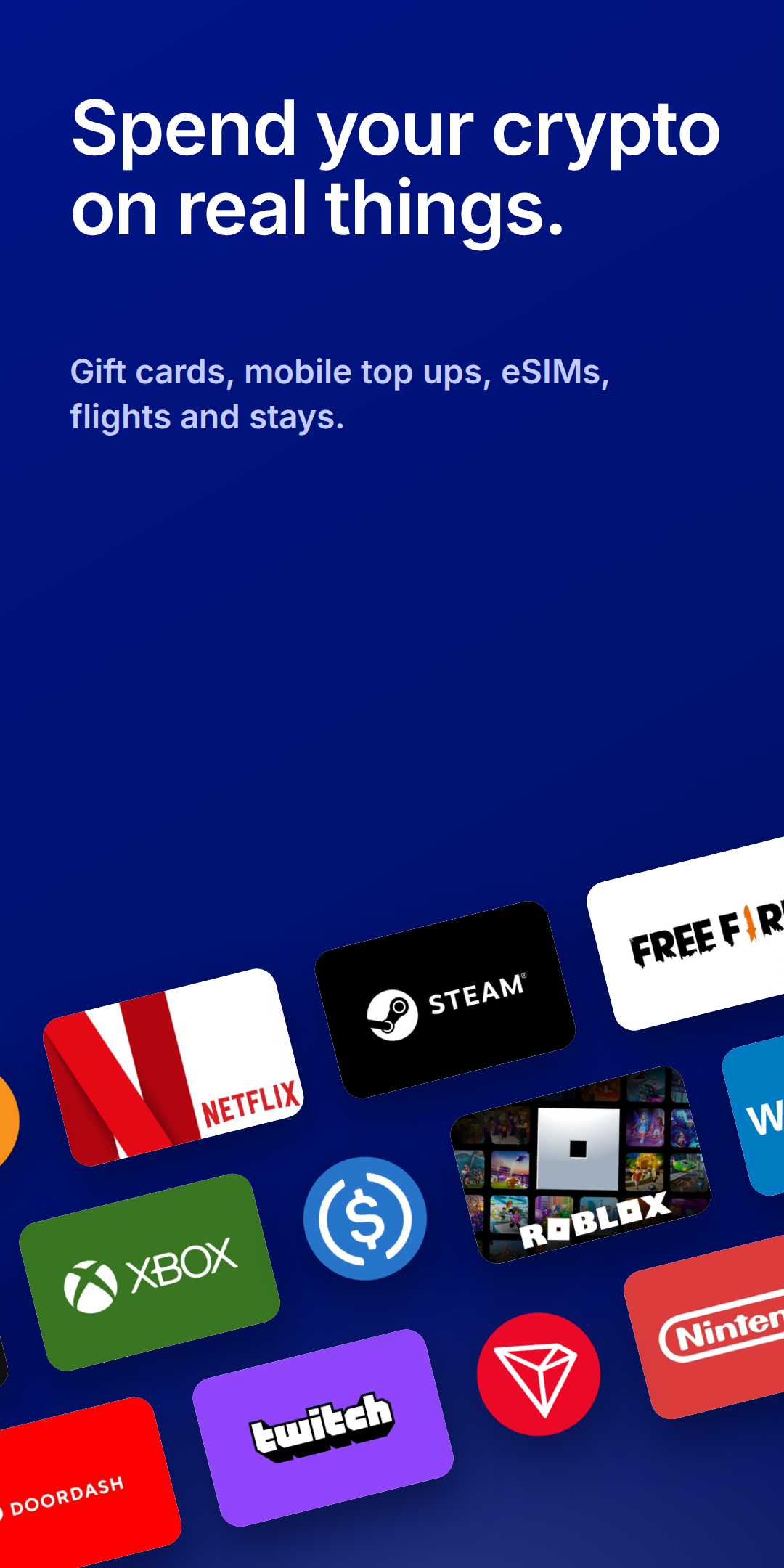 Cryptorefills screenshot 1