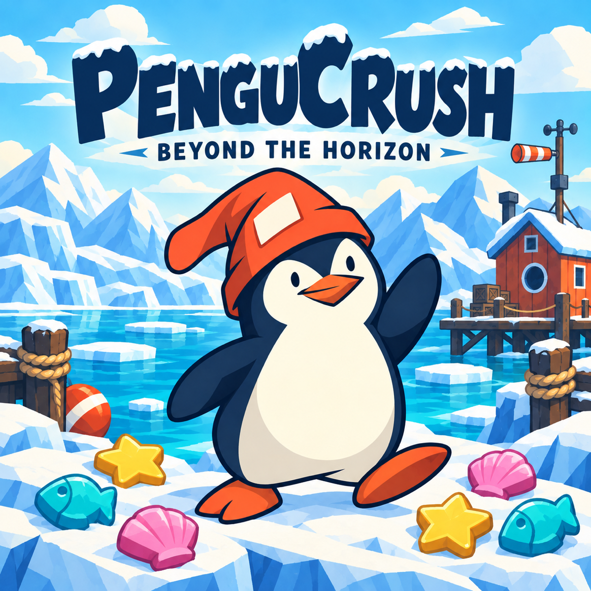 Pengu Crush graphic