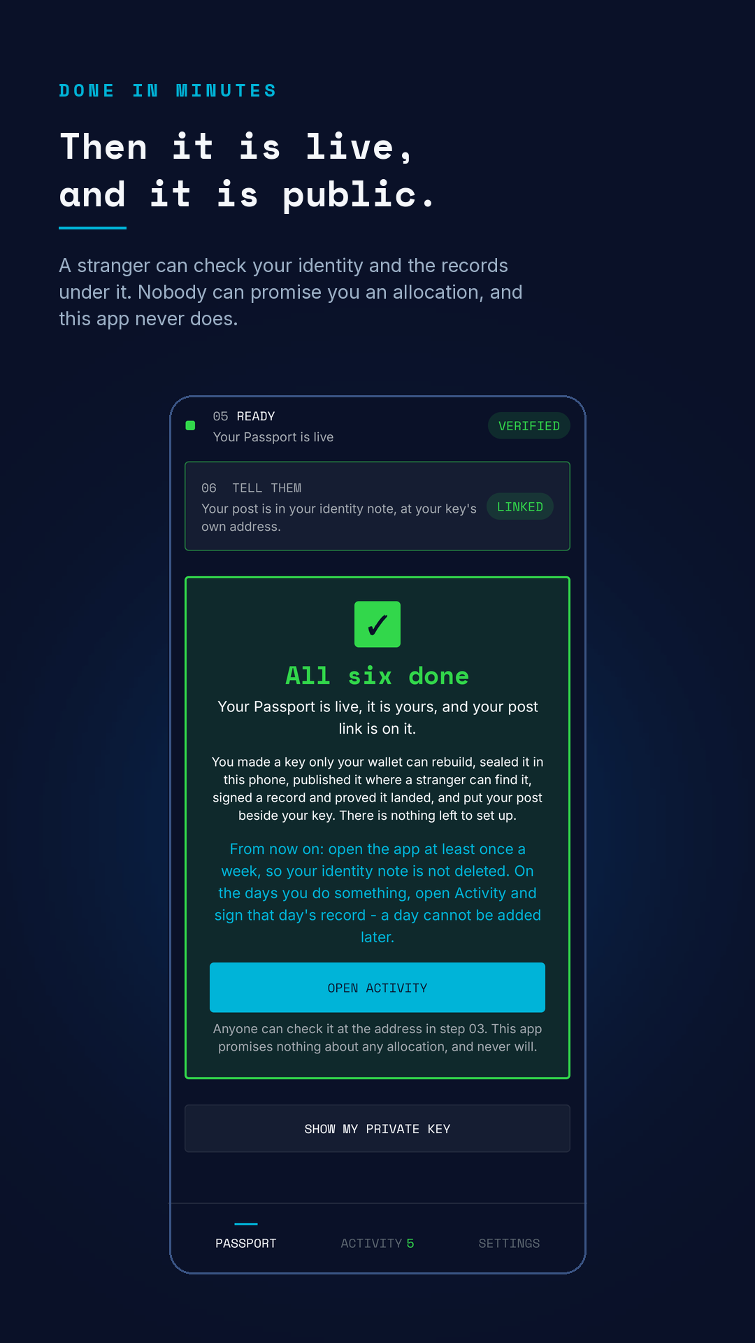 FLOP Passport screenshot 3