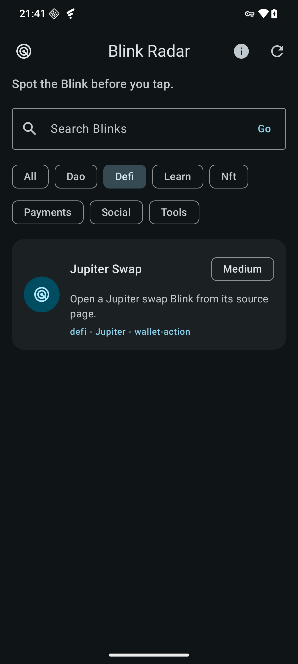 Blink Radar screenshot 4