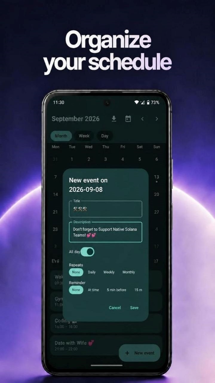 Seeker Calendar screenshot 3