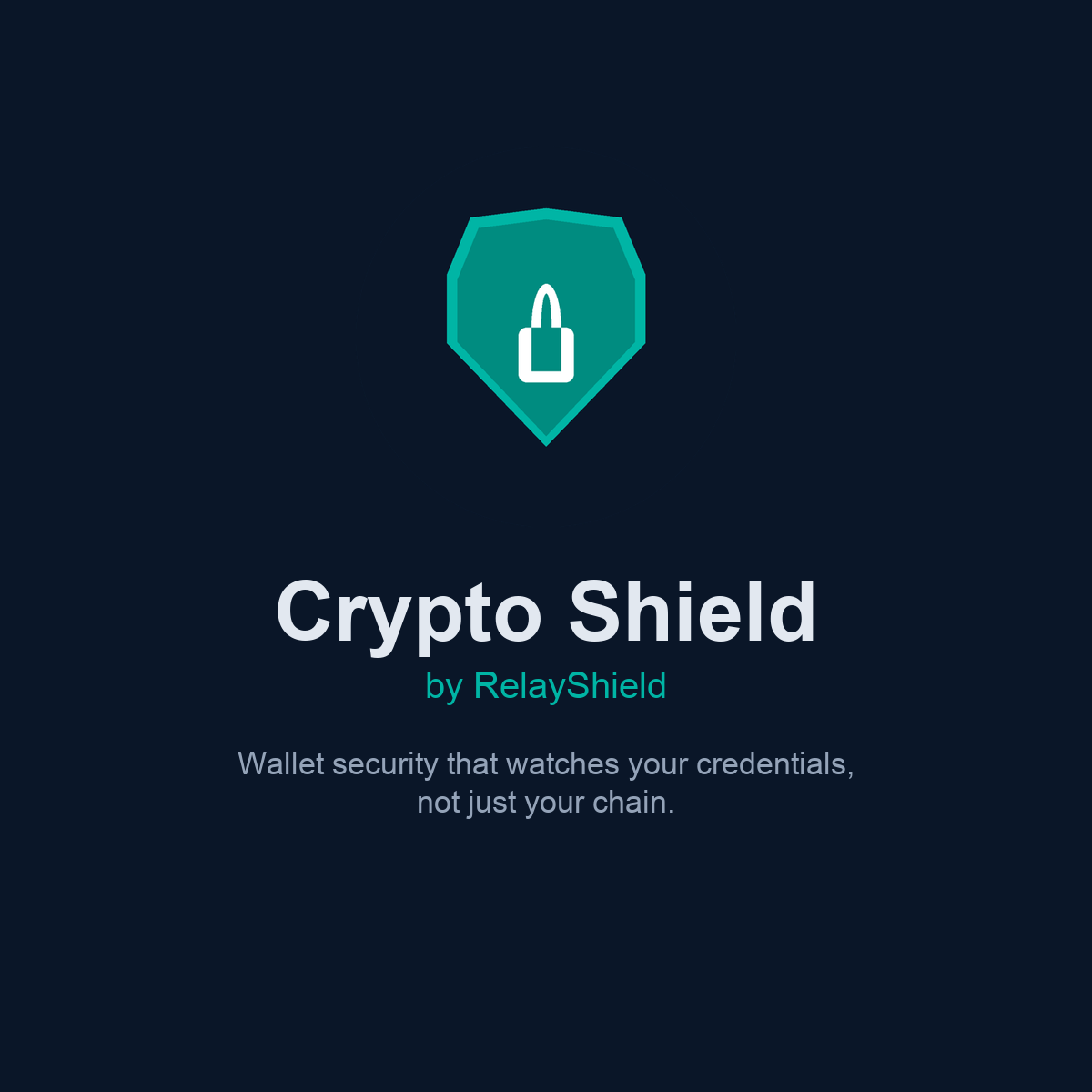 Crypto Shield graphic