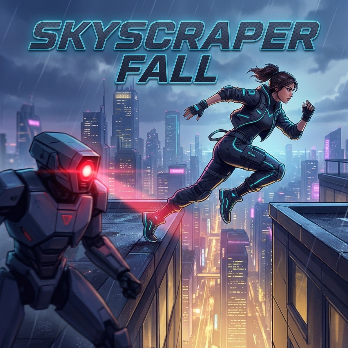 Skyscraper Fall graphic