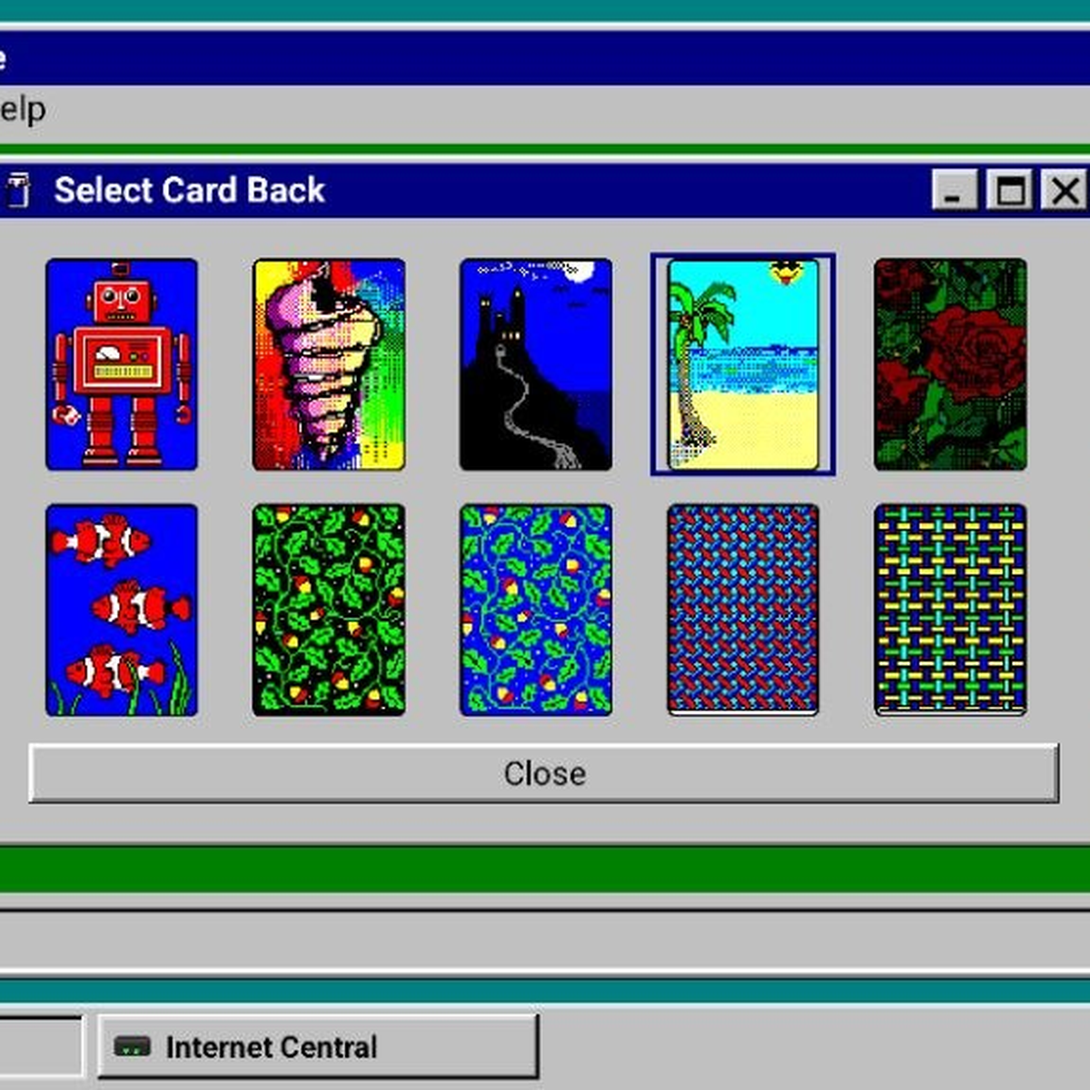 Solitaire 95 graphic