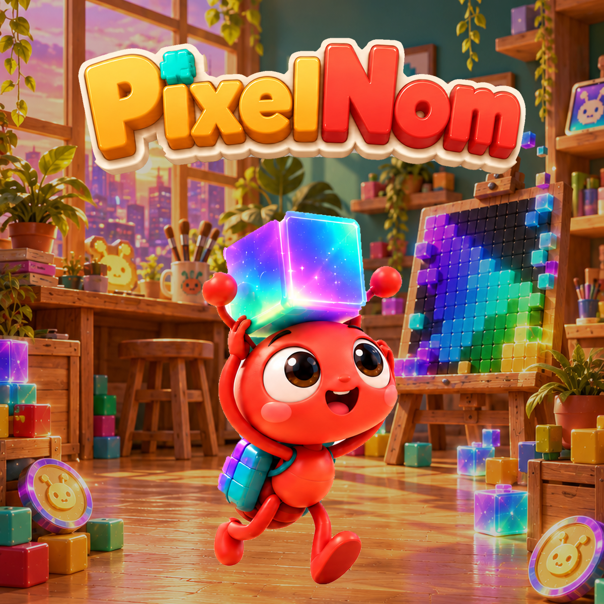 PixelNom graphic