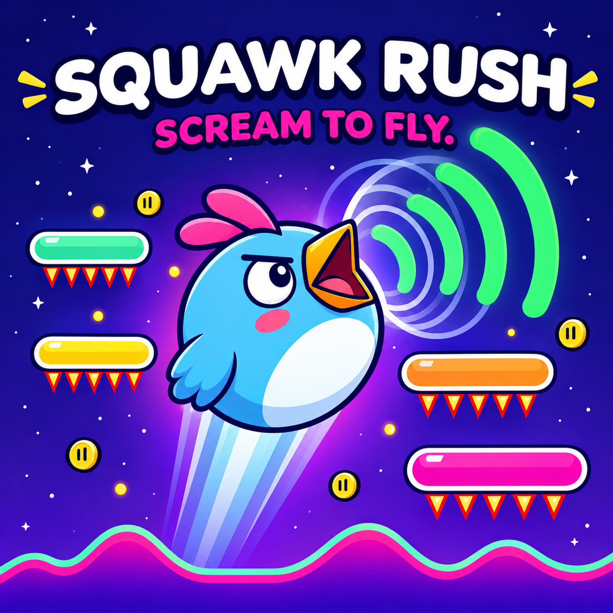 Squawk Rush graphic