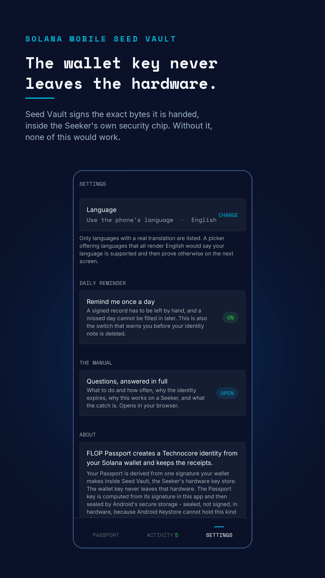 FLOP Passport screenshot 5