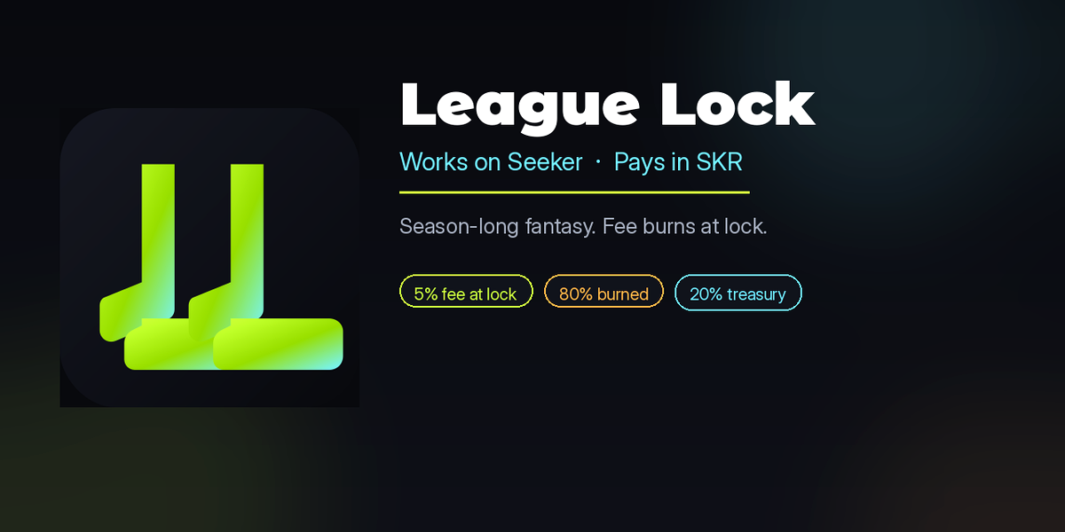 League Lock graphic