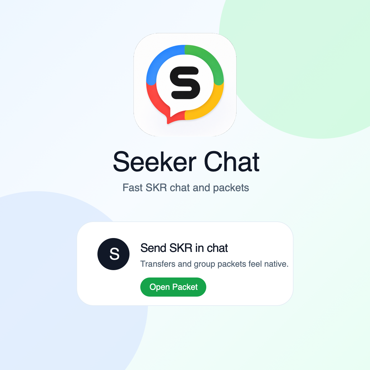 Seeker Chat graphic
