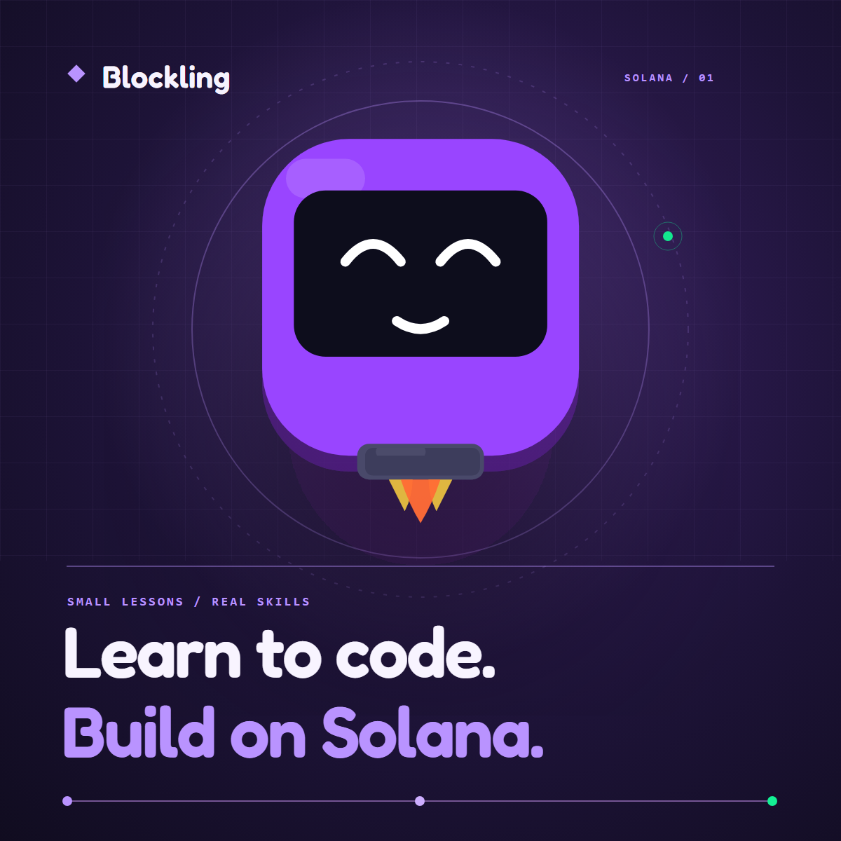Blockling graphic