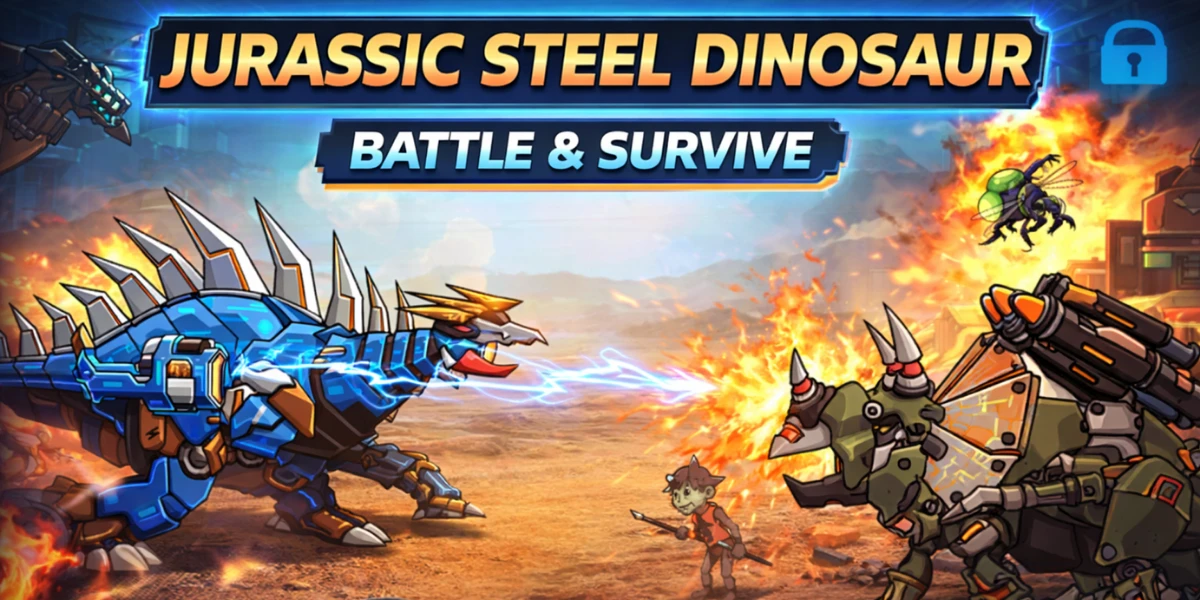 Jurassic Steel graphic