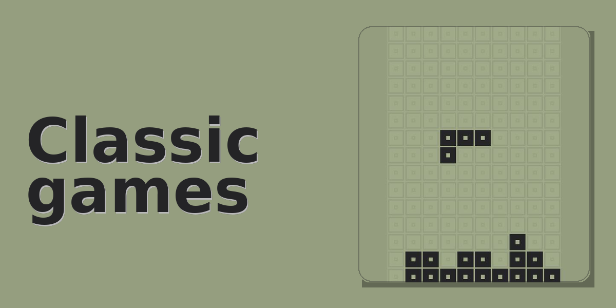 Classic Games graphic