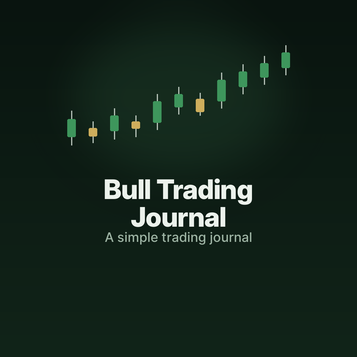 Bull Trading Journal graphic