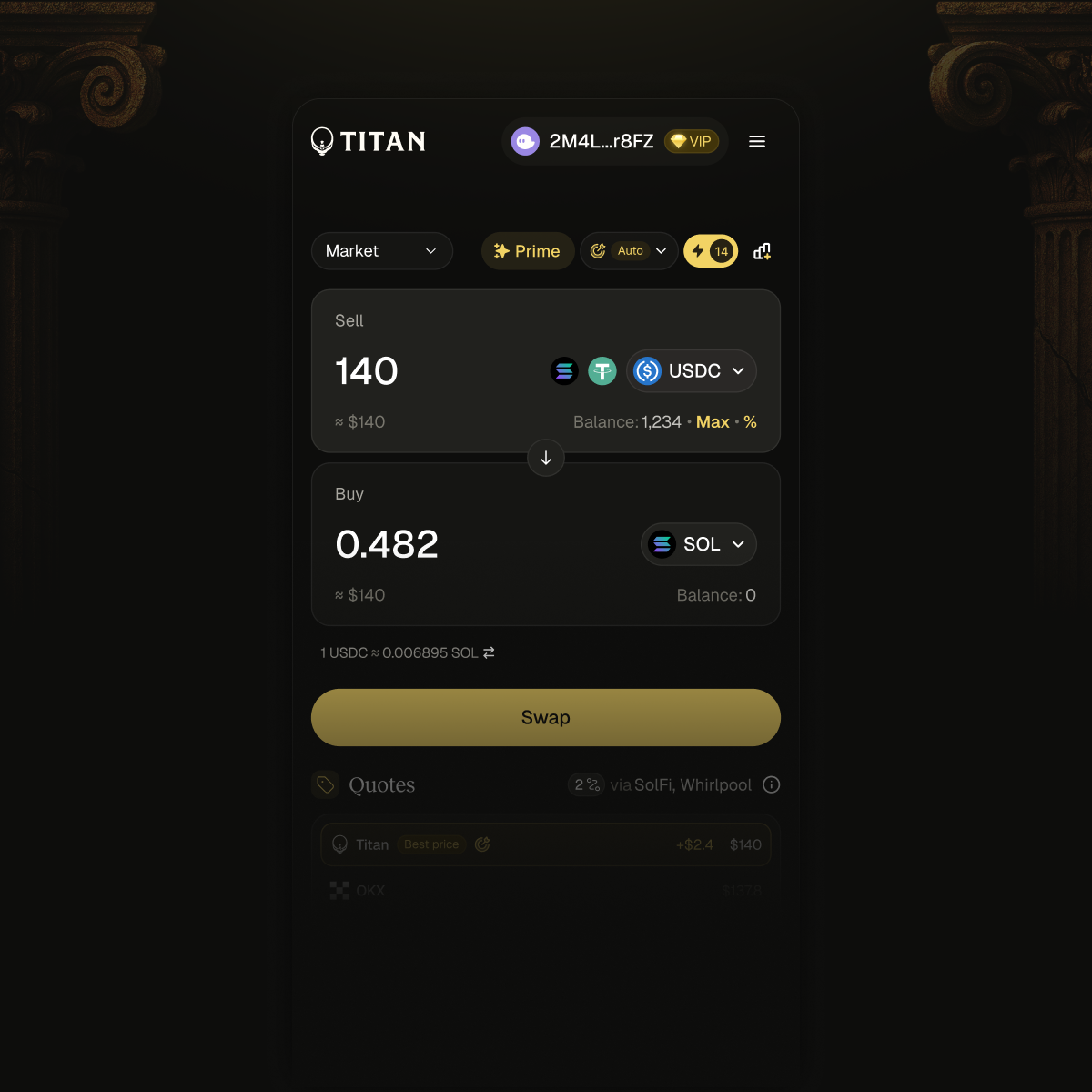 Titan Exchange graphic