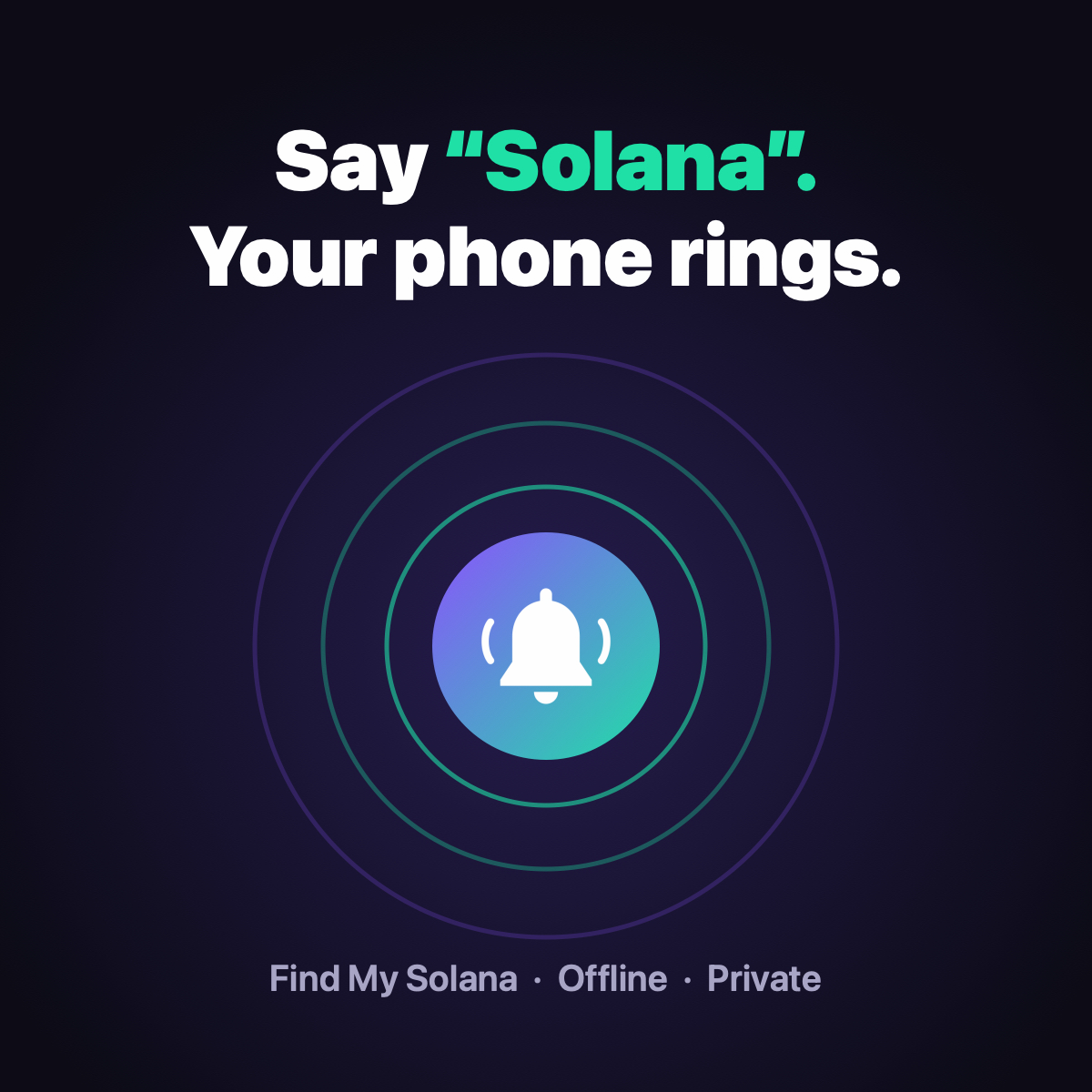 Find My Solana graphic