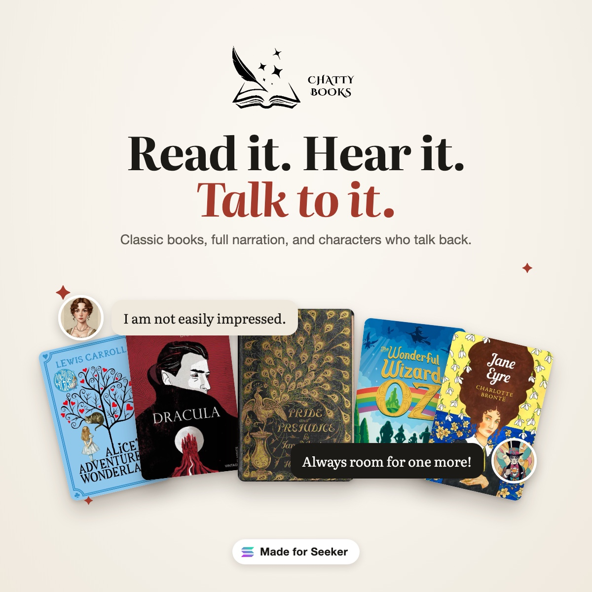 Chatty Books graphic